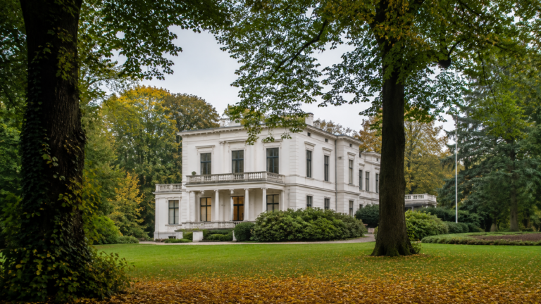 The Hartenstein villa in Oosterbeek, wartime headquarters of the British 1st Airborne Division and now the Airborne Museum.